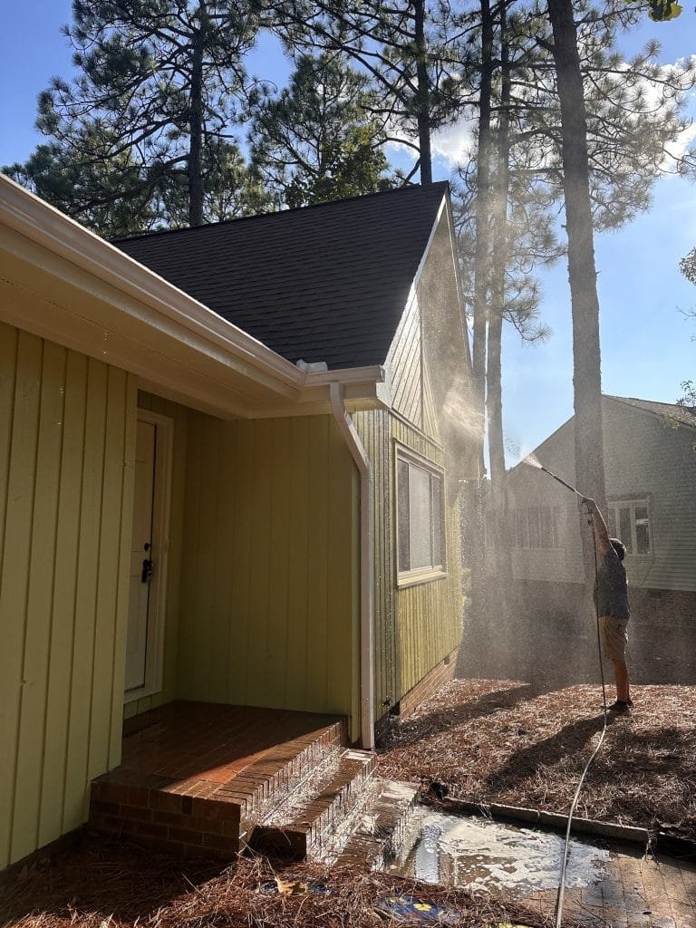 Sanford NC Soft Wash | Pressure Wash in Cary NC