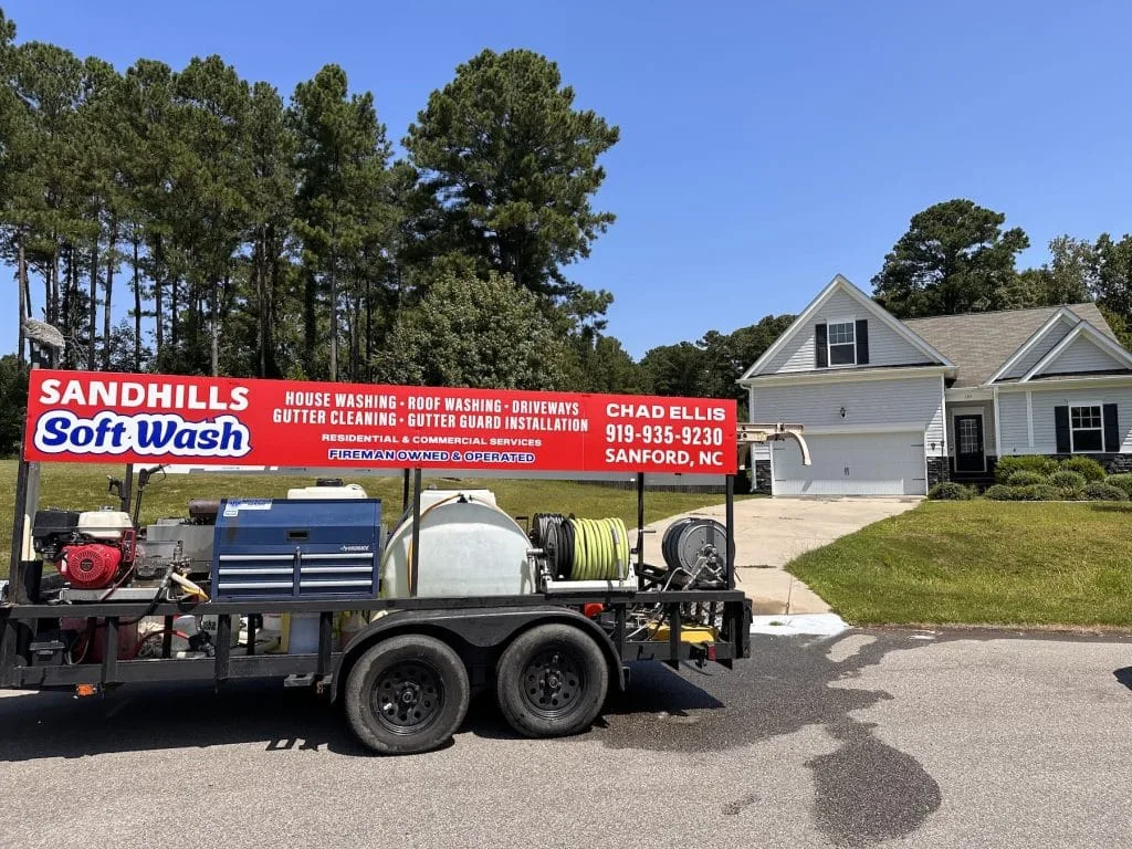Sanford NC Soft Wash | Pressure Wash in Cary NC